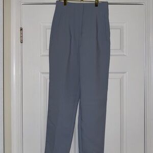 Zara Gray Dress Pants Elegant Style